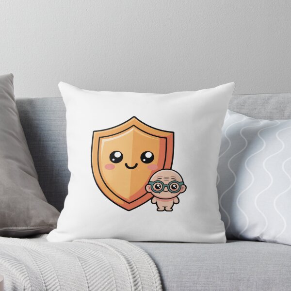 Item preview, Cute Little Hero With Friendly Shield designed and sold by AbanoubStore.