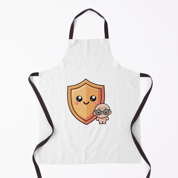 Item preview, Cute Little Hero With Friendly Shield designed and sold by AbanoubStore.