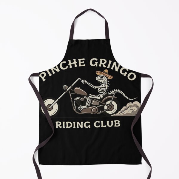 Item preview, Pinche Gringo Riding Club - Funny Mexican Skeleton Biker designed and sold by haitrieuic96.