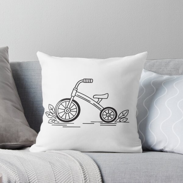 Item preview, Tricycle Parked Near Leaf Pile designed and sold by rasagamastore.