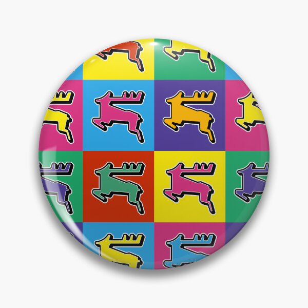Item preview, Miasto Piła Pop Art Jeleń Logo Pattern designed and sold by PILANTROP.