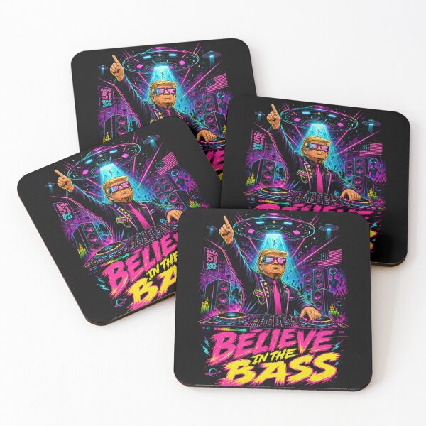 Item preview, DJ Trump Rave UFO  designed and sold by FocusedPatterns.