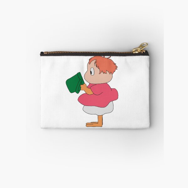 Item preview, Ponyo Fish Transform Cute Sideview Solo Illustration designed and sold by Iska-Designs.