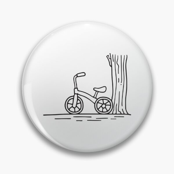 Item preview, Tricycle Resting at Base of Tree designed and sold by rasagamastore.
