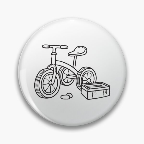 Item preview, Tricycle Near Overturned Toy Box designed and sold by rasagamastore.