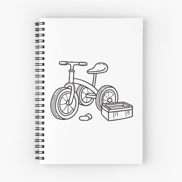 Item preview, Tricycle Near Overturned Toy Box designed and sold by rasagamastore.