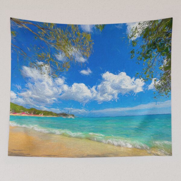 Item preview, Barbados Serenity Art designed and sold by Londonimages.