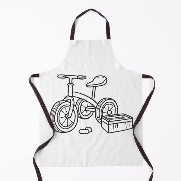 Item preview, Tricycle Near Overturned Toy Box designed and sold by rasagamastore.
