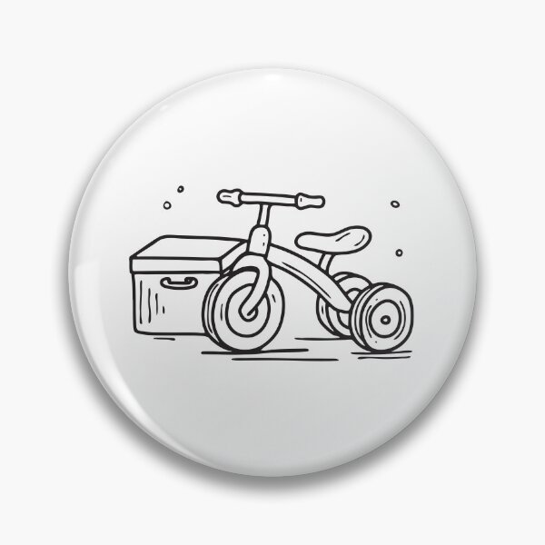 Item preview, Tricycle Beside Children's Toy Box designed and sold by rasagamastore.