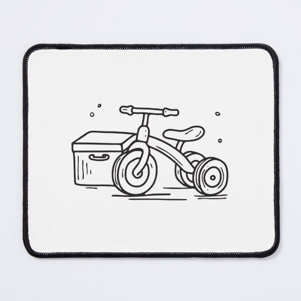 Item preview, Tricycle Beside Children's Toy Box designed and sold by rasagamastore.