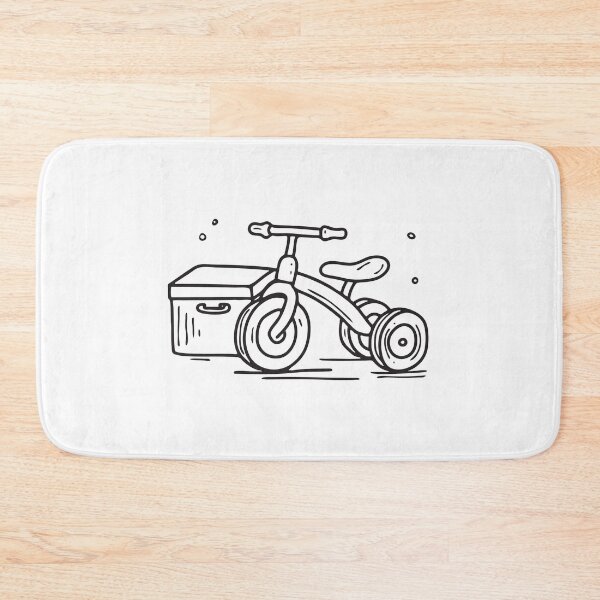 Item preview, Tricycle Beside Children's Toy Box designed and sold by rasagamastore.