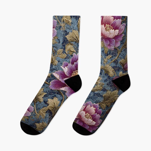 Item preview, Decoupage Vintage Lilac Flowers Damask 1900 Victorian designed and sold by GrinGalore.