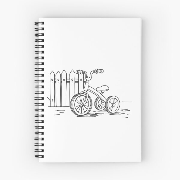 Item preview, Tricycle Parked by Garden Gate designed and sold by rasagamastore.