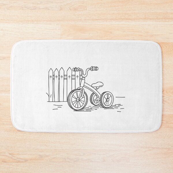 Item preview, Tricycle Parked by Garden Gate designed and sold by rasagamastore.