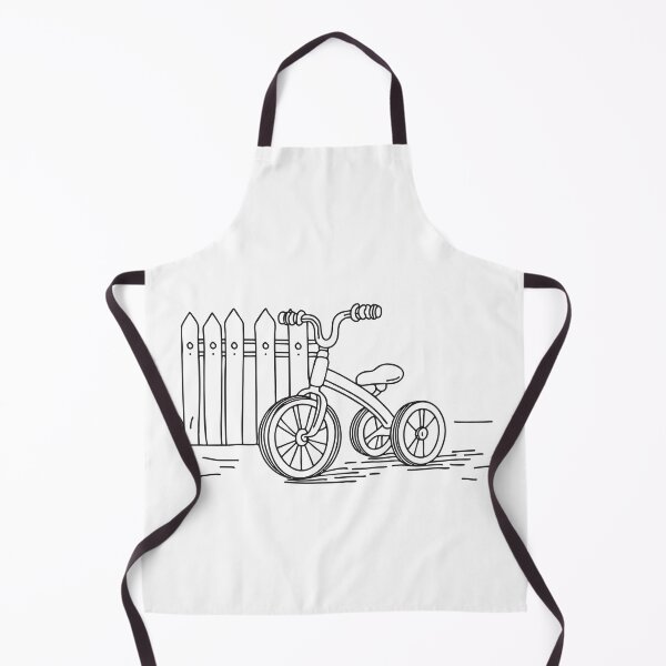 Item preview, Tricycle Parked by Garden Gate designed and sold by rasagamastore.