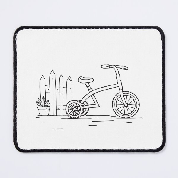 Item preview, Children's Tricycle Near Garden Entrance designed and sold by rasagamastore.