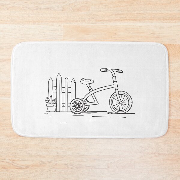 Item preview, Children's Tricycle Near Garden Entrance designed and sold by rasagamastore.