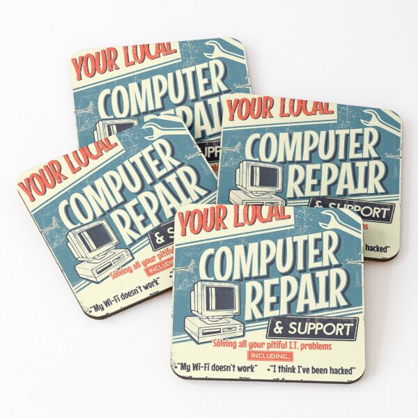 Item preview, Tech Support Computer Repair Poster designed and sold by Geraldineromero.