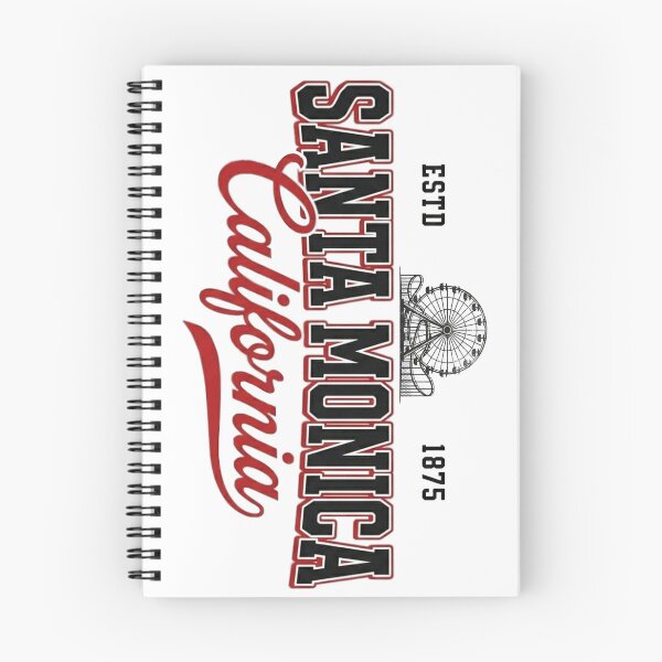 Item preview, Santa Monica California - Vintage Academic Varsity Typography designed and sold by The True American.