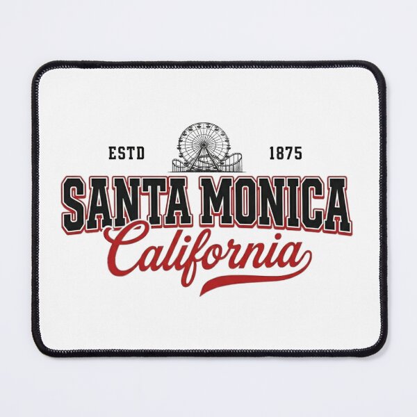 Item preview, Santa Monica California - Vintage Academic Varsity Typography designed and sold by The True American.