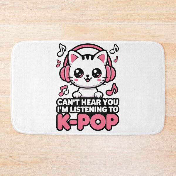 Item preview, can't heart you i'm listening to k-pop designed and sold by jkrphoto.