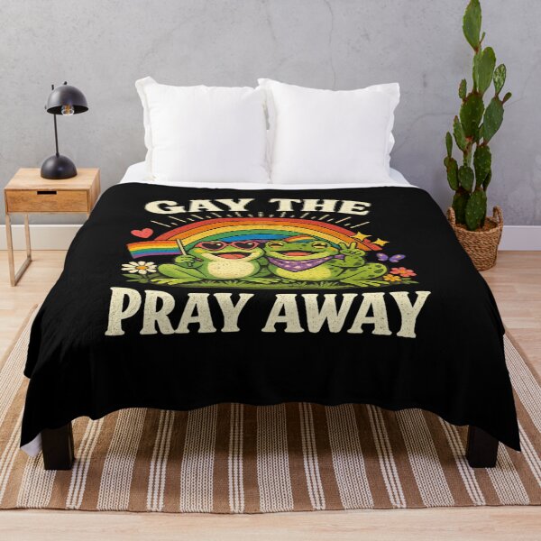 Item preview, Gay the Pray Away Frogs designed and sold by super-think.
