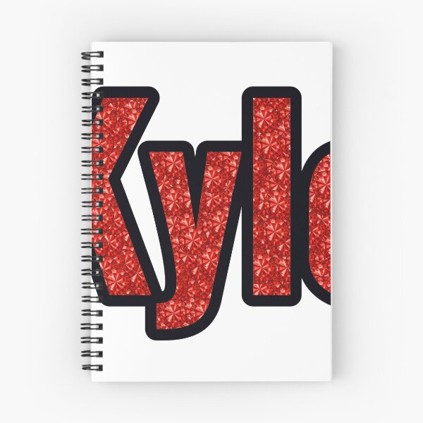 Item preview, Kyle Boy Name Red Rhinestone Texture designed and sold by TheIconSmith.