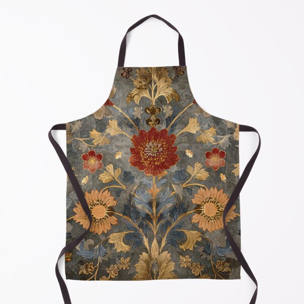 Item preview, Grey Decoupage Vintage Flowers Damask 1900 Victorian designed and sold by GrinGalore.