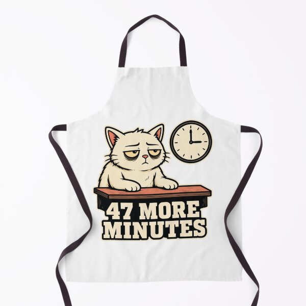 Item preview, Funny Teacher Cat Classroom Clock Sarcastic Student Gift designed and sold by Gentlestate.