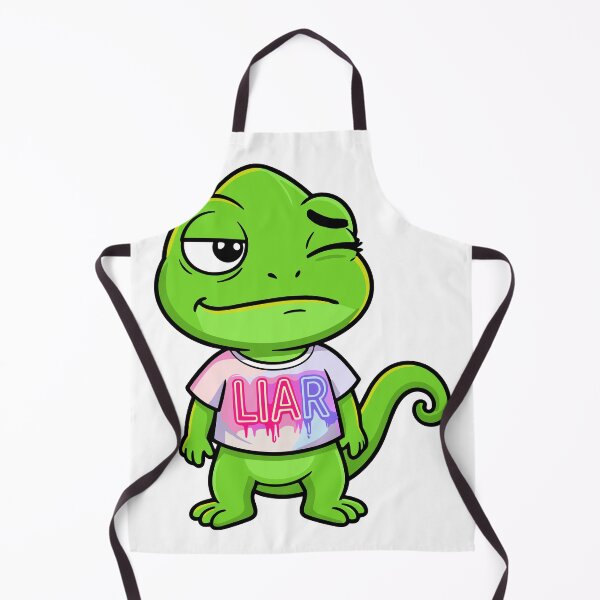 Item preview, Funny Chameleon Liar T-Shirt Cute Cartoon Art designed and sold by SADIKUL FASHION.