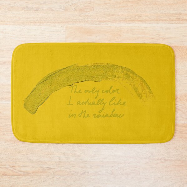 Item preview, The only color I actually like in the rainbow yellow brush stroke handwritten joke designed and sold by TanalyFlowers.