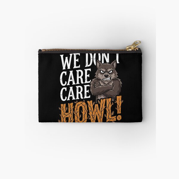 Item preview, Grumpy Angry Cartoon Wolf Wood Graphic designed and sold by CrystalMineArts.