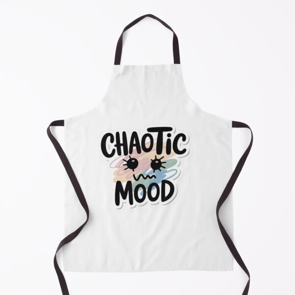 Item preview, Chaotic Mood Funny Sticker | Mentally Offline Aesthetic Design designed and sold by Jyotisima8929.