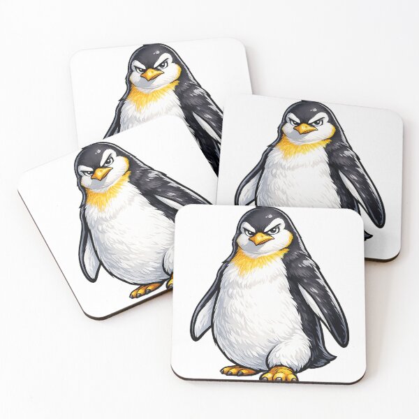 Item preview, Confident Penguin Walking Cool Minimal designed and sold by urBlank.