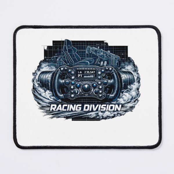 Item preview, SIM Racing Division – Pro Racing Simulator Wheel Blueprint Design designed and sold by VibeHubStudio.