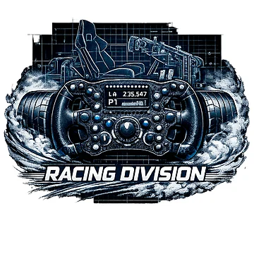 Artwork thumbnail, SIM Racing Division – Pro Racing Simulator Wheel Blueprint Design by VibeHubStudio