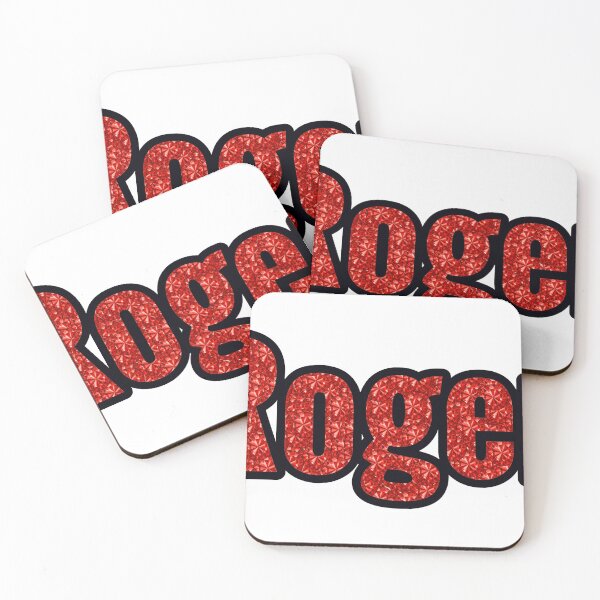 Item preview, Roger Boy Name Red Rhinestone Texture designed and sold by TheIconSmith.