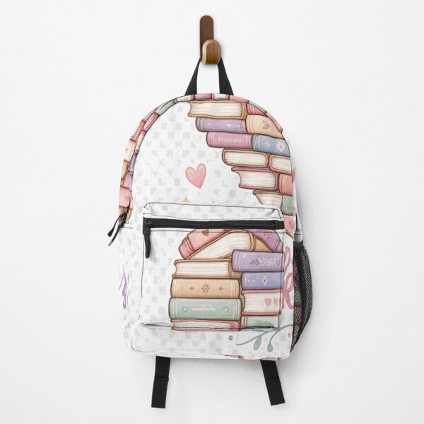 Item preview, Cute book stack heart design designed and sold by BookedAndDesign.
