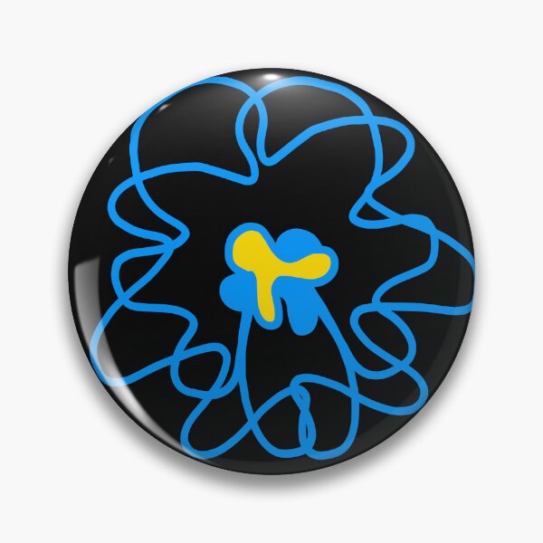 Artikelvorschau, Blaue lineare Blume entworfen und verkauft von acreació.