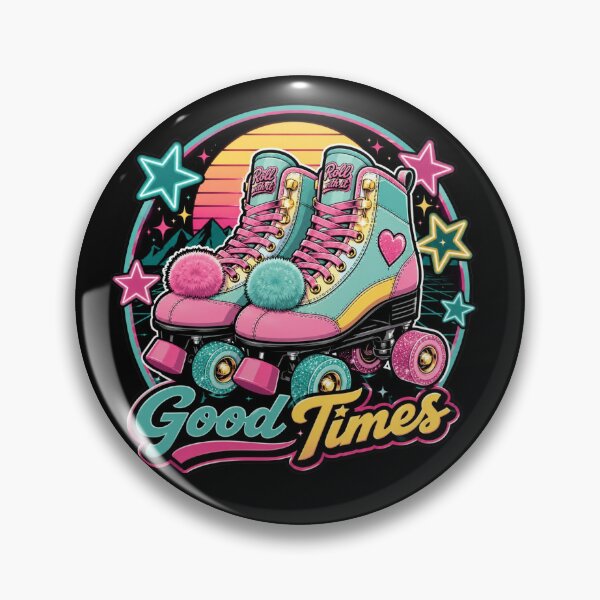 Item preview, Retro Roller Skates Vaporwave Aesthetic | Neon Pastel Skating Graphic designed and sold by Timeless Junction.