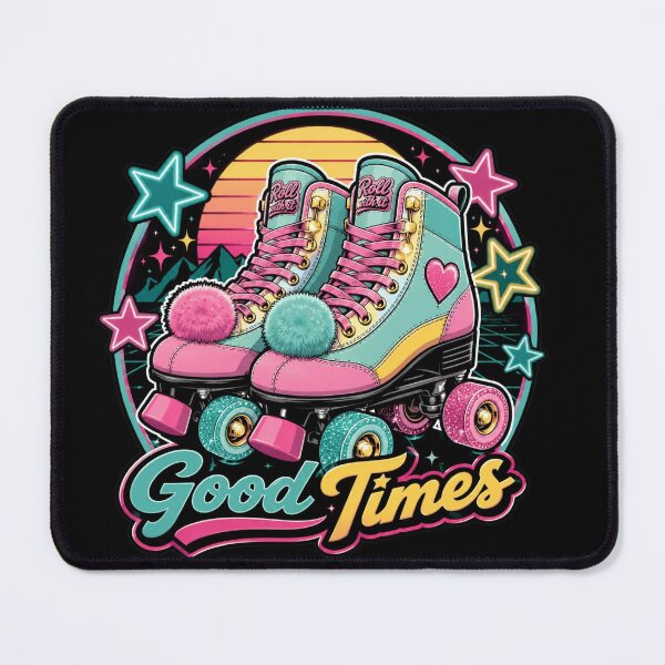 Item preview, Retro Roller Skates Vaporwave Aesthetic | Neon Pastel Skating Graphic designed and sold by Timeless Junction.