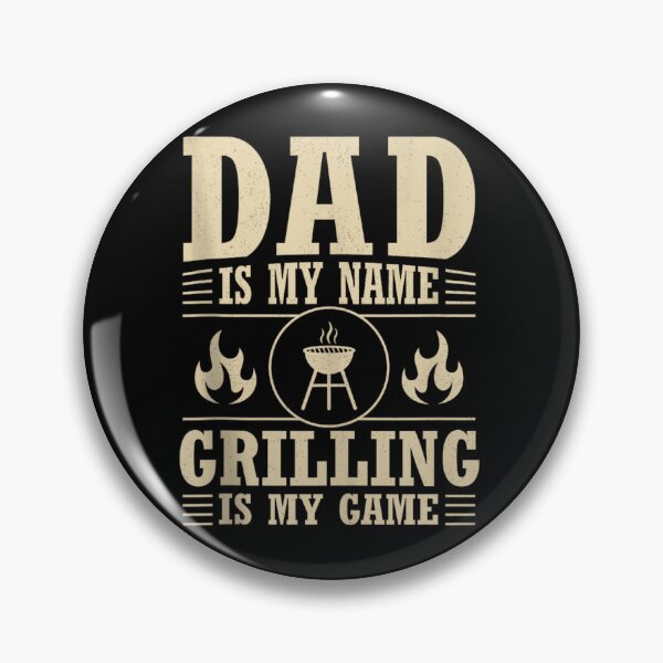 Item preview, Funny Dad Is My Name Grilling Is My Game Father Day Grill Master Gift designed and sold by Daisy Grimes.