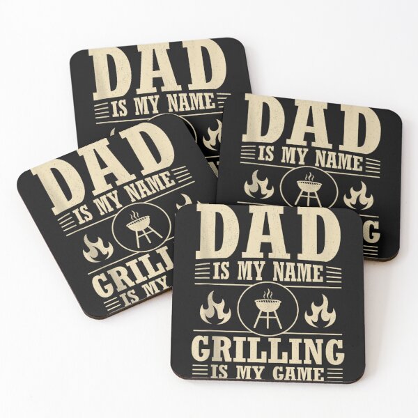 Item preview, Funny Dad Is My Name Grilling Is My Game Father Day Grill Master Gift designed and sold by Daisy Grimes.