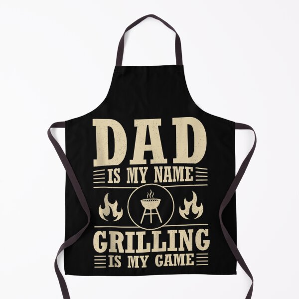 Item preview, Funny Dad Is My Name Grilling Is My Game Father Day Grill Master Gift designed and sold by Daisy Grimes.