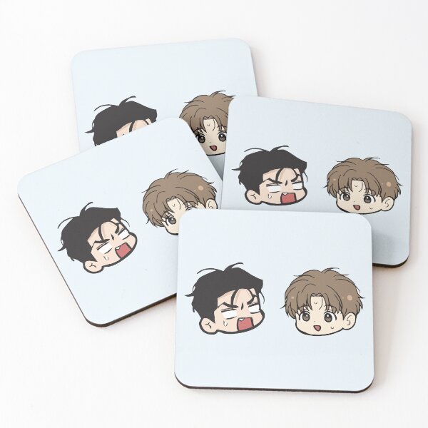 Item preview, Joo Jaekyung and Kim Dan Jinx Manhwa designed and sold by BrownHorse90s.
