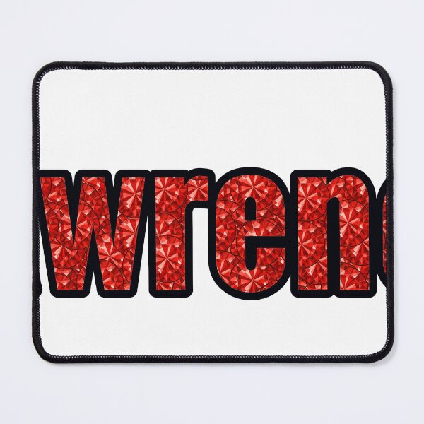 Item preview, Lawrence Boy Name Red Rhinestone Texture designed and sold by TheIconSmith.