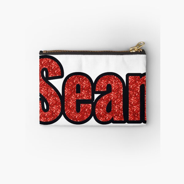 Item preview, Sean Boy Name Red Rhinestone Texture designed and sold by TheIconSmith.