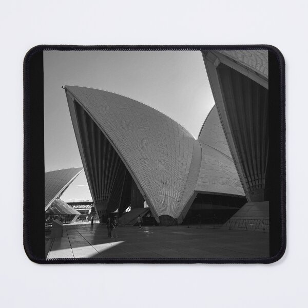Item preview, Sydney Opera House in Black and White MonoChrome designed and sold by WanderingLife.