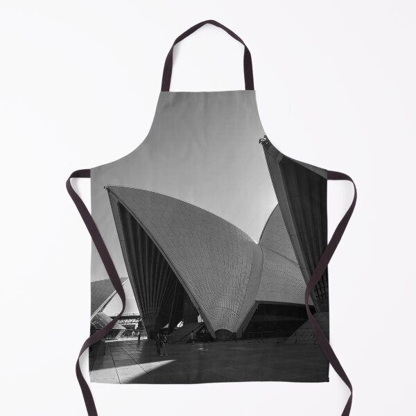 Item preview, Sydney Opera House in Black and White MonoChrome designed and sold by WanderingLife.