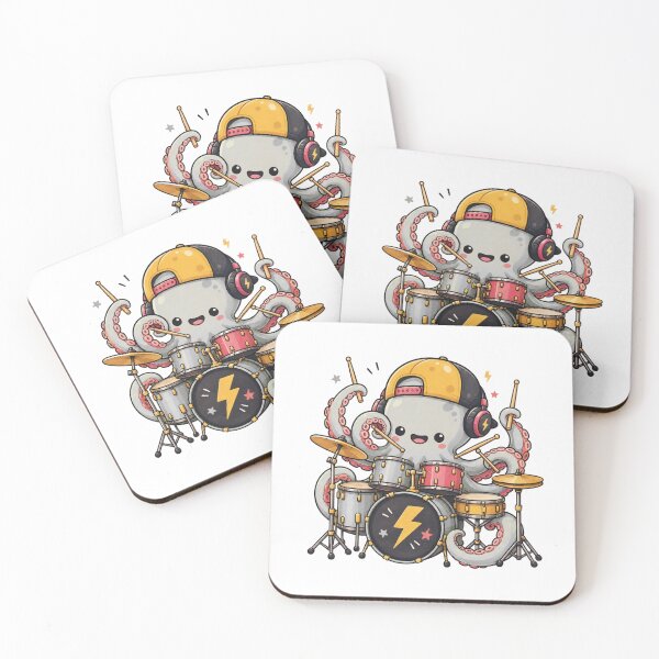 Item preview, Kawaii Rock Band Cartoon Art designed and sold by The3stars.
